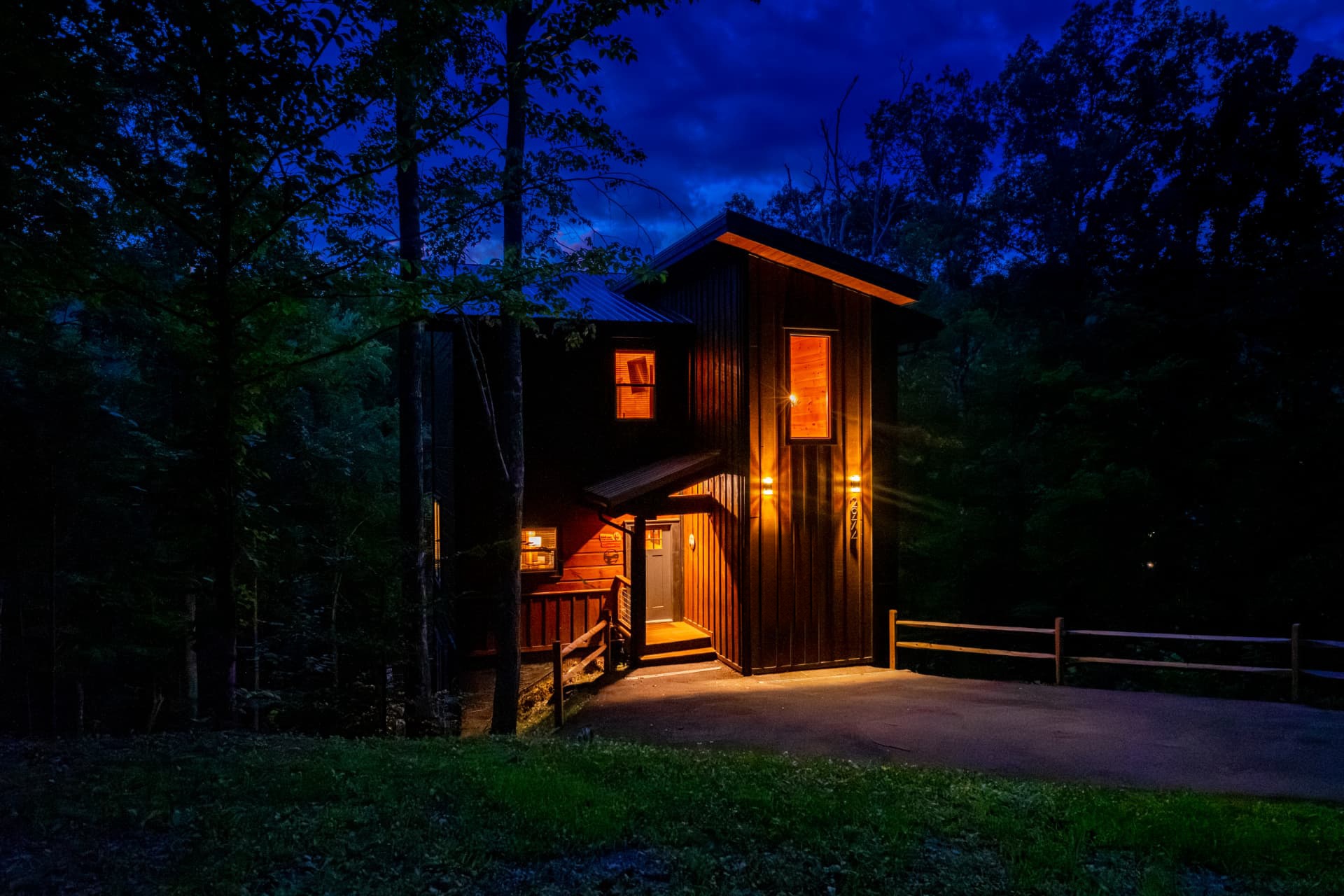 A Warm Welcome After Dark