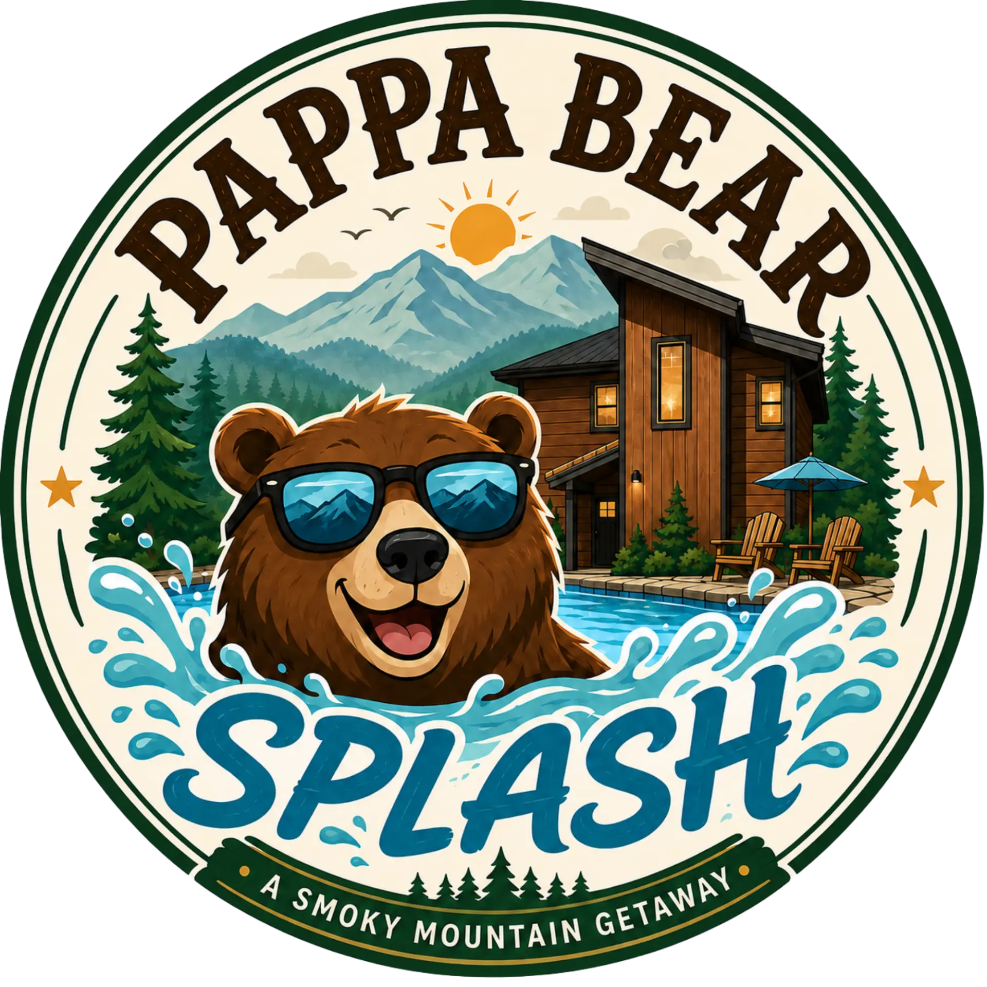 Pappa Bear Splash — a Smoky Mountain getaway